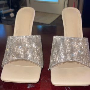 Sparkly formal heels